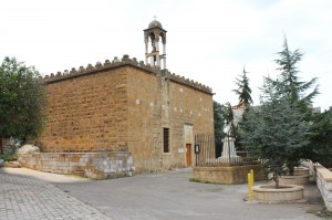 كنيسة القدّيس جرجس في بعبدات حيث نال يوسف ملكي سرّ التثبيت