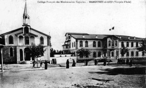Collège des Pères Capucins à Maamouret-el-Aziz (Archives de la Vice-Province des Capucins au Proche-Orient, Maison S. François, Mteyleb, Liban)