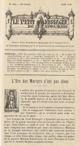 غلاف مجلّة الــ Le Petit Messager
