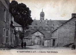 L’ancien Petit Séminaire à St. Méen-Le-Grand qui a accueilli le P. Berré.